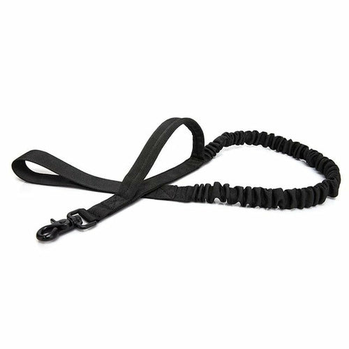 Military Style Dog Leash With Highly Reflective Threads