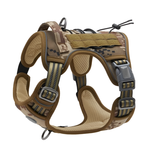 Harness For Dogs with Safety Reflective Material Size 36X29X2 CM