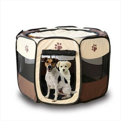 Portable Oxford Dog Playpen