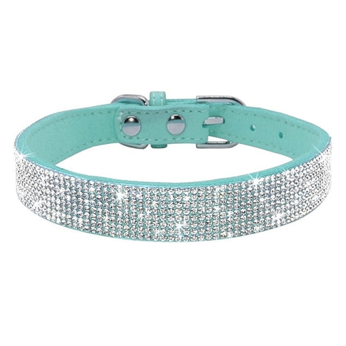 Crystal Puppy Dog Collar