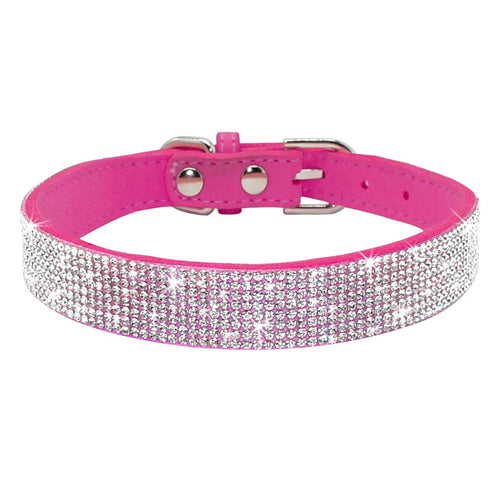 Crystal Puppy Dog Collar