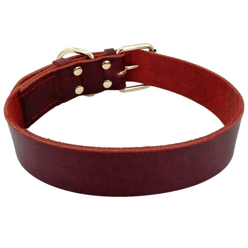 Soft Leather Dog Collar
