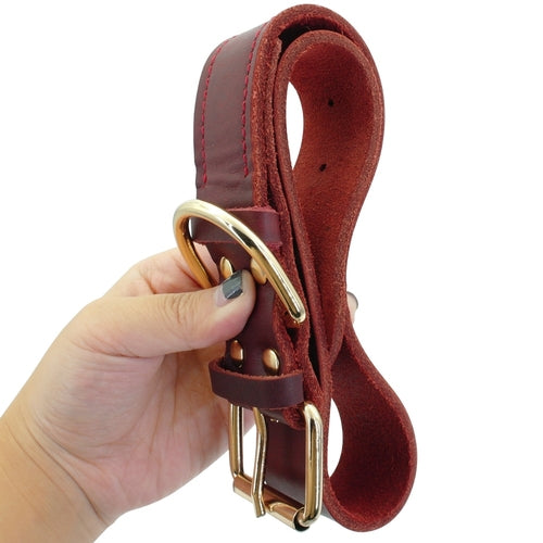 Soft Leather Dog Collar