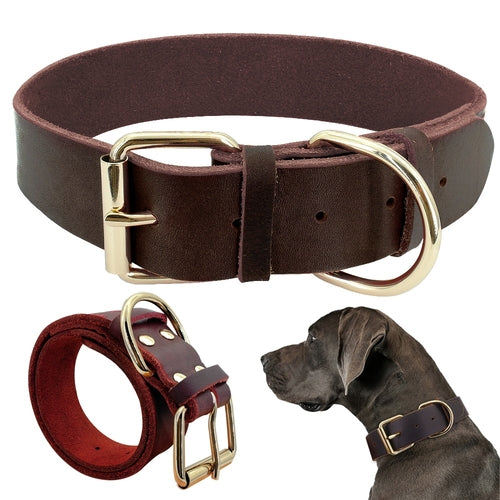 Soft Leather Dog Collar